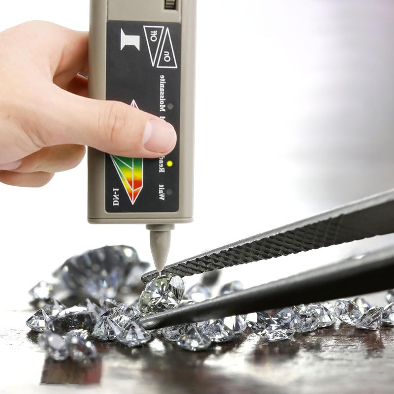 dcvbny 2-in-1 Diamond & Moissanite Tester Pen, Professional Real Diamonds Detector Moissanite Tester Pen,High Accuracy Diamond Tester Pen Jeweler Tool Gem Tester for Diamond Moissanite - Image 5
